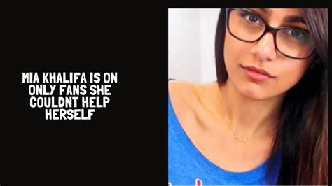 mía khalifa only fans|Mia Khalifa (@miakhalifa) .